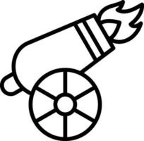 Cannon Vector Icon Design