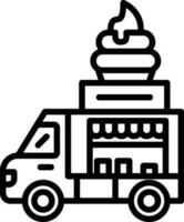 Food truck Vector Icon Design