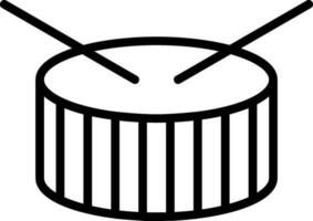 Drum Vector Icon Design