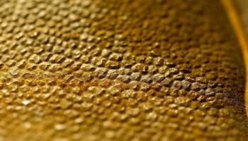 Metallic gold glitter adds elegance to modern fashion decor generated by AI photo