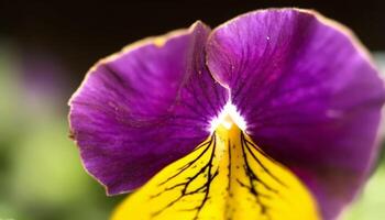 frescura de naturaleza belleza en cerca arriba de tropical orquídea generado por ai foto