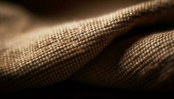 Woven textile industry design elegant, smooth silk with shiny texture generated by AI photo