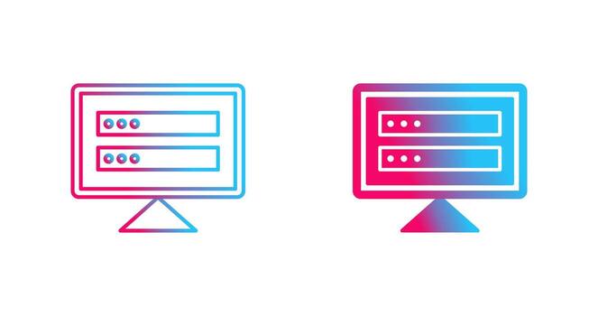 icono de vector de datos corruptos