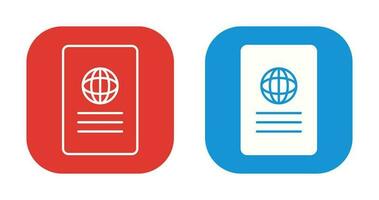 Unique Global Report Vector Icon