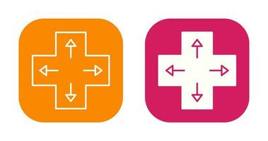 Unique Direction Keys Vector Icon
