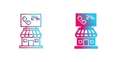 24 hours Vector Icon