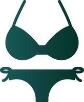 Bikini Vector Icon Design