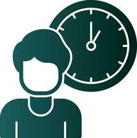 Working hours Vector Icon Design