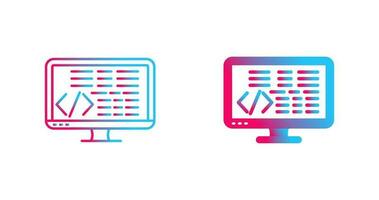 Coding Vector Icon