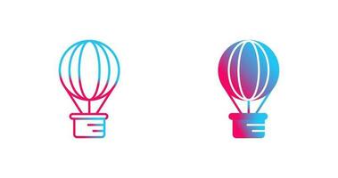 Hot Air Balloon Vector Icon