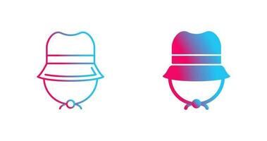 Camping Hat Vector Icon