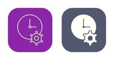Unique Time Optimization Vector Icon