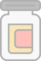 Jar Vector Icon Design