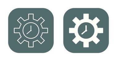 Unique Time Optimization Vector Icon