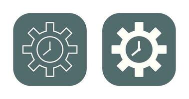 Unique Time Optimization Vector Icon