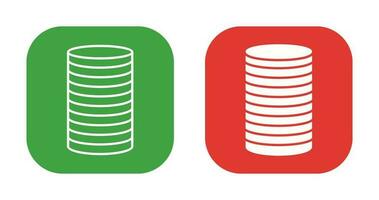 Stack of Coins Vector Icon