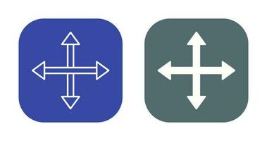 Unique Move Vector Icon