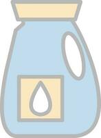 Laundry detergent Vector Icon Design