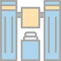 Clothes folder Vector Icon Design