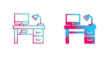 Desk Vector Icon