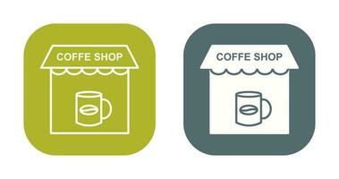 Coffee Shop Vector Icon