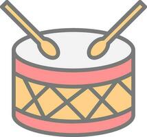 Drum Vector Icon Design