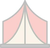 Tent Vector Icon Design