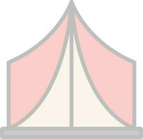 Tent Vector Icon Design