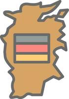 Alemania vector icono diseño