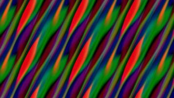 abstrato colorida direcional linha animação. video