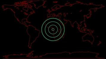 radio wave signal. video