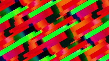 abstract colorful directional line animation. video