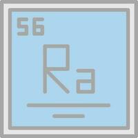 Radium Vector Icon Design