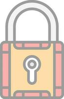 Lock Vector Icon Design