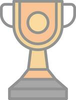 Trophy Vector Icon Design