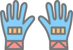 Gloves Vector Icon Design