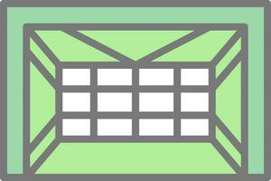 Goal box Vector Icon Design