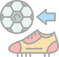 Football boots Vector Icon Design