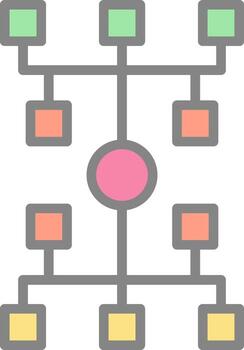 Algorithm Vector Icon Design