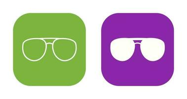 Unique Glasses Vector Icon