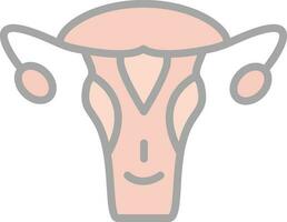 Uterus Vector Icon Design