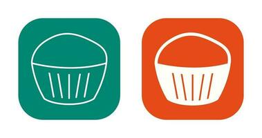 Chocolate Muffin Vector Icon