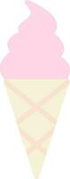Ice cream cone Vector Icon Design