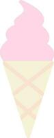 Ice cream cone Vector Icon Design