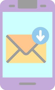 Inbox Vector Icon Design