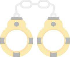 Handcuffs Vector Icon Design