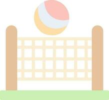 Beach volleyball Vector Icon Design