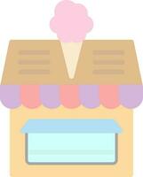 Ice cream shop Vector Icon Design