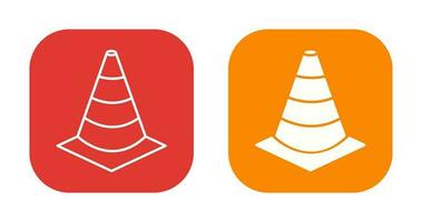 Unique Cone Vector Icon