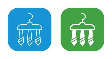 Three Ties Vector Icon